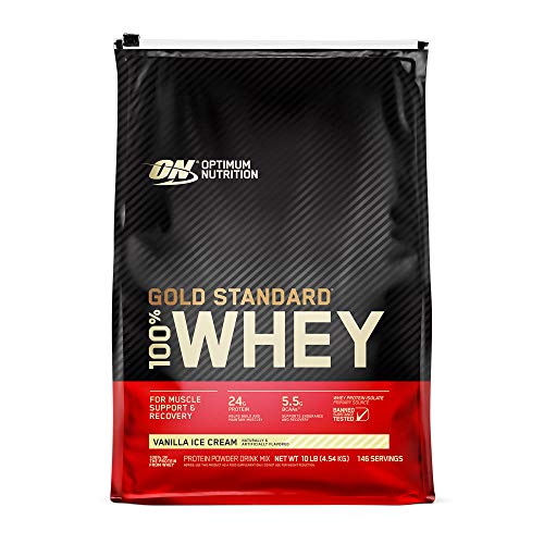 Optimum Nutrition 100% Whey Gold Standard, 10 lbs (Delicious Vanilla) Optimum Nutrition 100% Whey Gold Standard, 10 lbs (Delicious Vanilla)