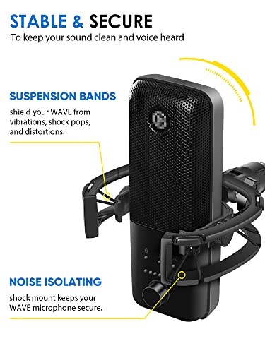 image for Borenbuir Wave Shock Mount, [Custom Built for Wave Mic] Anti-Vibration