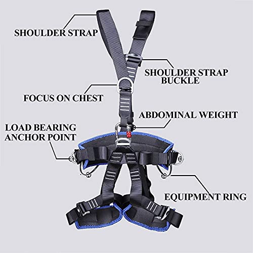 Arreio de segurança para prender quedas, rapel de segurança de corpo inteiro, protetor pessoal, remo