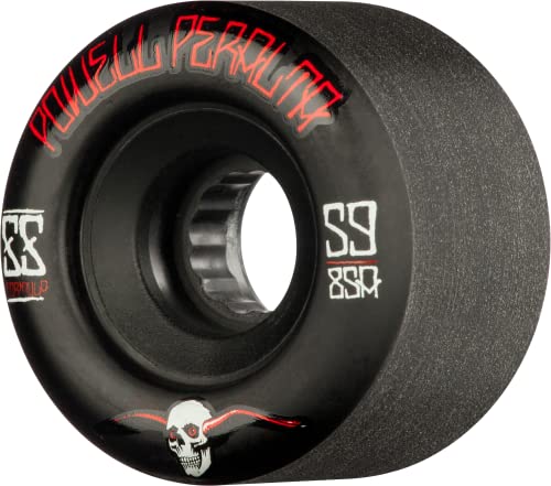 Powell Peralta G-Slides 85A Skateboard Wheels, Black, 59mm