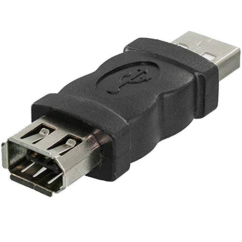 Anrank Af201394Ak Usb 2.0 Type A Male To Firewire Ieee 1394 6 Pin Female Adaptor Convertor Plug #TOP2