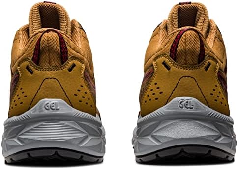 ASICS Men's Gel-Venture 9 Mid Top Running Shoes, 9, TAN Presidio/Electric RED | Image 4