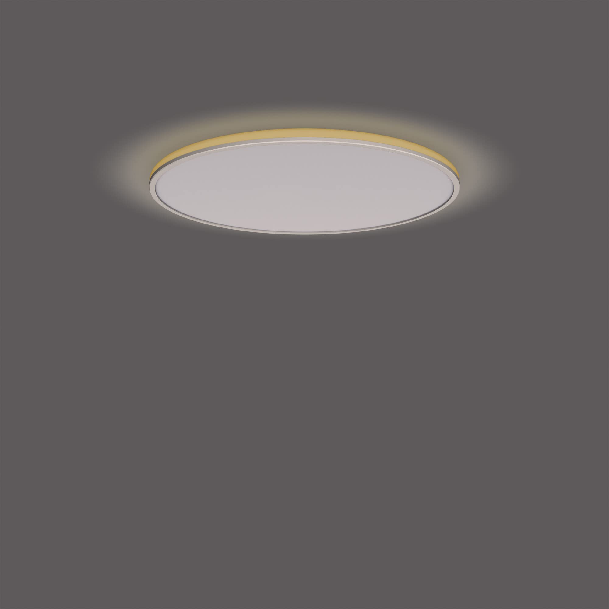PHILIPS - Plafón Lámpara LED de techo Ozziet Negro 36W 2700K Luz Blanca cálida regulable con 3 ajustes de ambiente