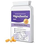 Bespoke Biotics Premium Vitamin B2 Riboflavin 400 mg per Capsule - Migrasoothe-B Migraine Tablets UK Made Migraine Relief, Stress, Tremors & Energy Vegan. Nice UK Gov Recommended Vitamin B2 400 (60)