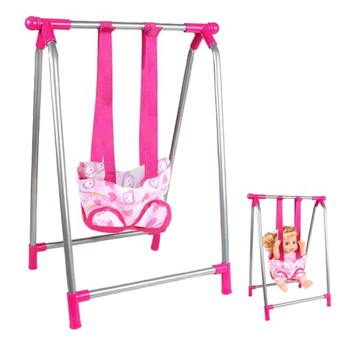 Balançoire poupée miniature cadeau parfait pour compléter une maison de poupée enfant