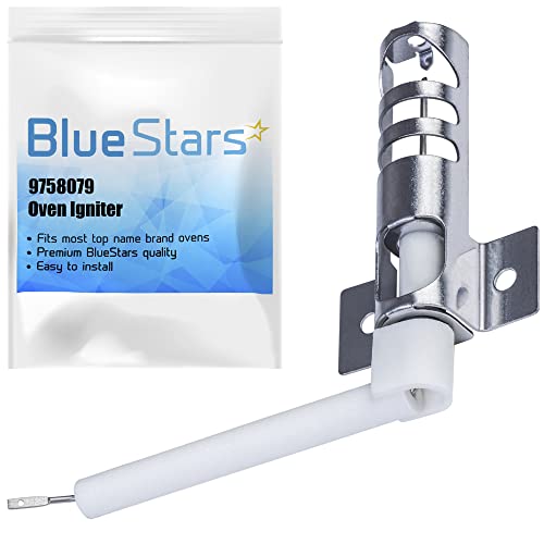 9758079 WP9758079 Bake Oven Spark Igniter UPGRADED by BlueStars Compatible with Whirlpool Kenmore Maytag Oven Ranges Replaces PS11747217 AP6013984 WP9758079 WP9758079VP