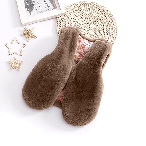 Unisex Kids and Toddlers' Puffer Vest Lightweight Zipper Up Waistcoat Cute Winter Outwear Padded Outfit3