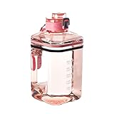 スポーツウォーターボトルジャグ | 0.6 ガロン/2.2L 作業用ウォーターボトル | 再利用可能なBPAフリーのクリエイティブウォーターボトル、キャンプ、ハイキング、アウトドア用。