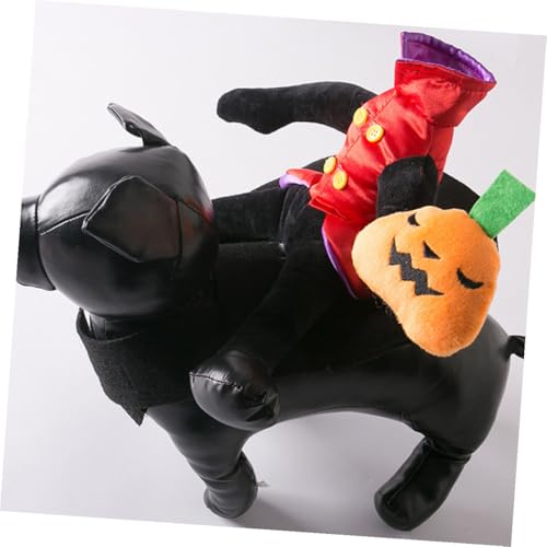 Disfraz Halloween Calabaza para Perro Mediano miniatura 3