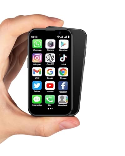 ACCOF Mini Phone for Kids/Student,3 Inch Display Small Phone Dual