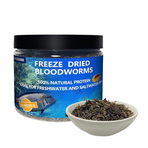 JADINGSFRAM Freeze Dried Bloodworms