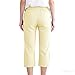 AKTCVVJ Capris Pants for Women Drawstring Waist Linen Striped Capris Loose Fit Casual Capri Pants Summer Vacation Pant Yellow