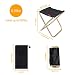 MengH-SHOP Taburete Plegable Portátil Mini Silla Portátil de Aluminio Silla Plegable Pequeña...