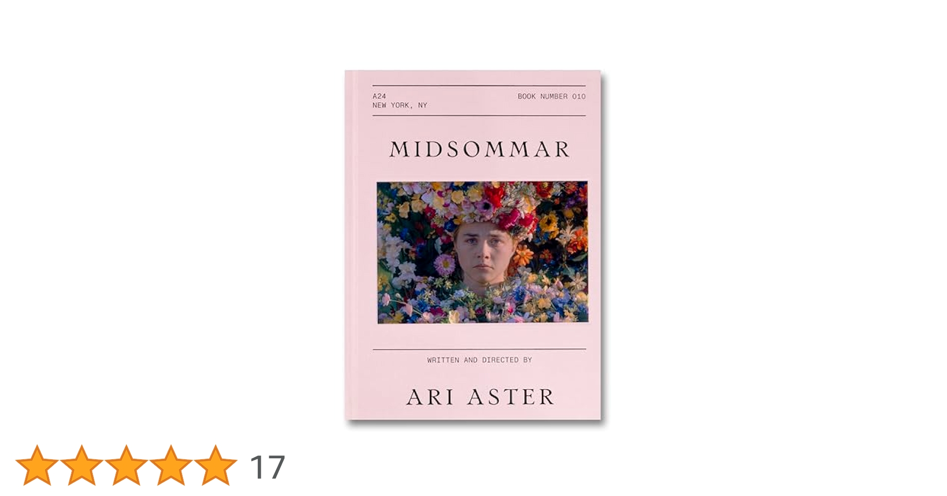 【新品】ミッドサマー A24 MIDSOMMAR SCREENPLAY BOOK A24】MIDSOMMAR SCREENPLAY BOOK by Ari Aster（アリ・アスター
