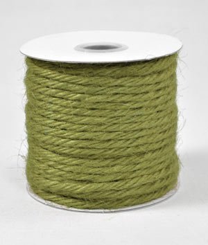 3.5mm Moss Green Jute Twine - 25 Yards