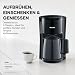 SEVERIN Filterkaffeemaschine mit 2 Thermokannen, Kaffeemaschine für bis zu 8 Tassen je Kanne, Filtermaschine mit 2 Isolierkannen, schwarz, KA 9307