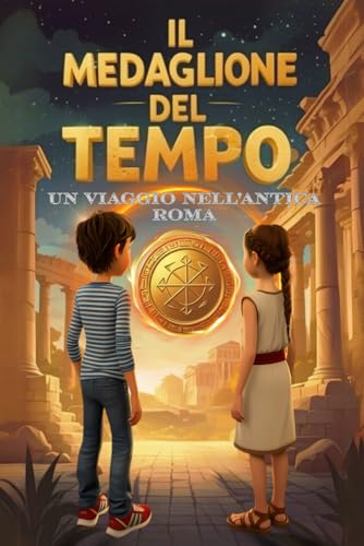 IL MEDAGLIONE DEL TEMPO: Un'avventura nell'antica Roma | Libro di avventura e mistero per bambini e ragazzi di 9-12 anni
