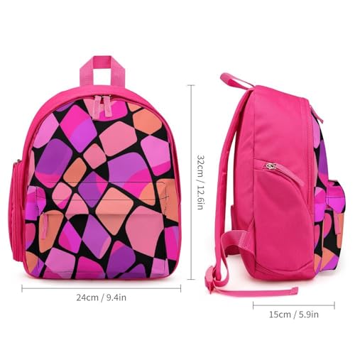 Puzzle Mini Backpack Light Weight Small Travel Backpack Shopping Travel Daypack2