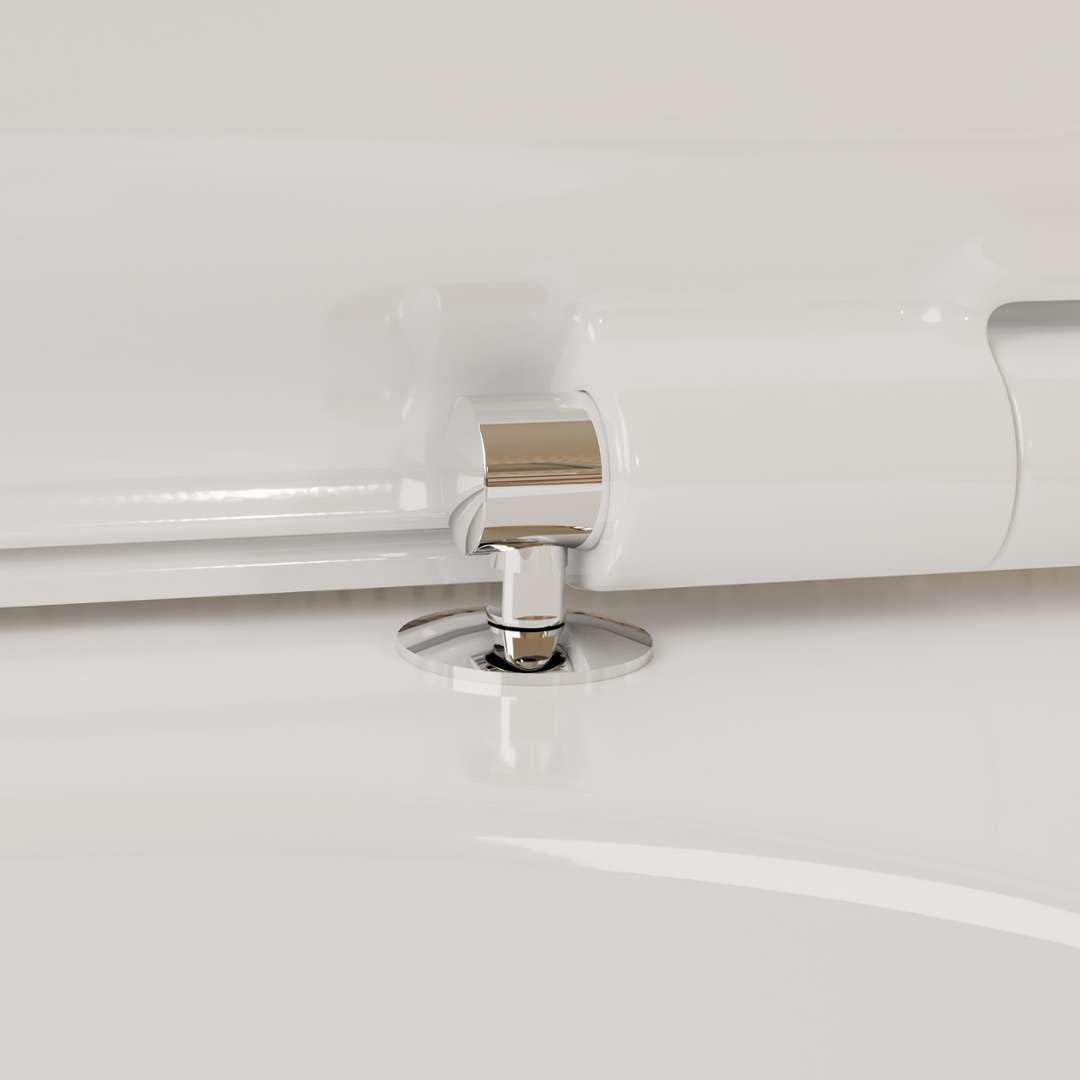 hansgrohe EluPura S Wand-WC Set 540 AquaFall Flush, inkl. WC-Sitz, Weiß, 540x360mm, 60292450