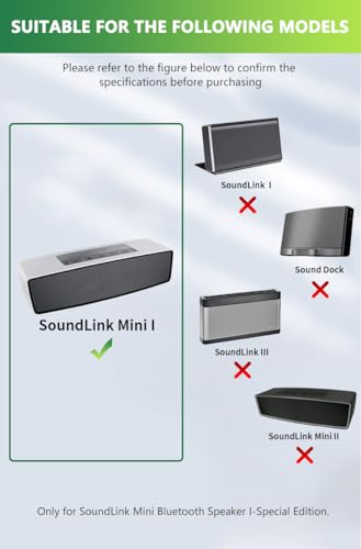 12V Bluetooth Speaker Charger Compatible with Bose SoundLink Mini I Wireless Portable Speaker AC Adapter Power Supply Cord (Only Compatible with Bose SoundLink Mini 1)
