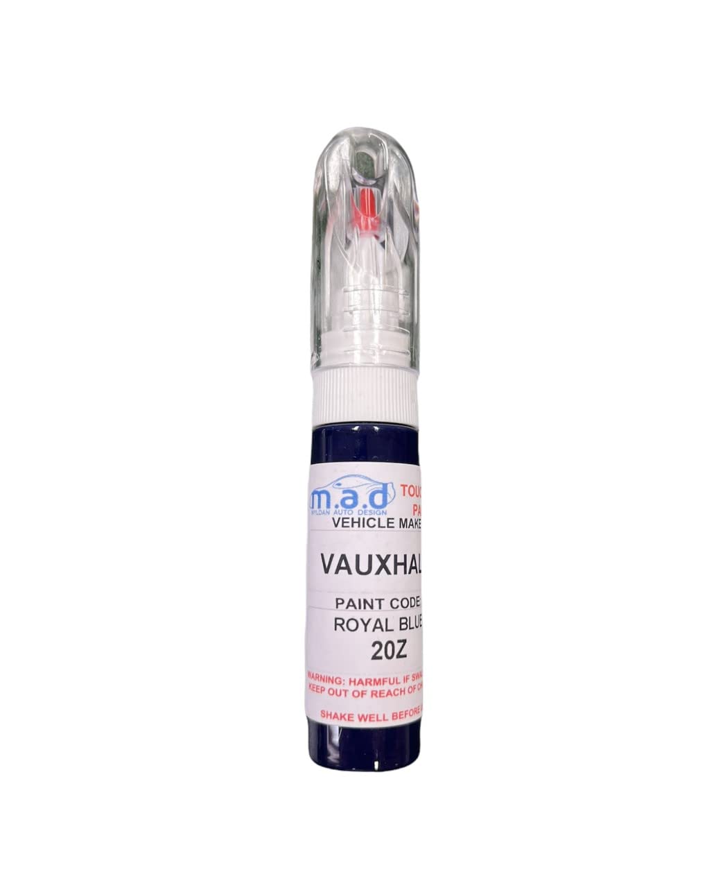 M.A.D MYLDAN AUTO DESIGN TOUCH UP CAR PAINT 20ML PEN FOR VAUXHALL ROYAL BLUE 20Z (PAINT + LACQUER)