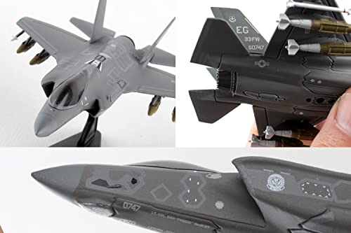 Daron Postage Stamp Ps5602 Usaf F-35 Version A , Lightning Ii , 1/144 Scale Diecast Model With Stand #TOP6