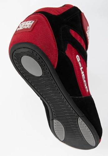 GORILLA WEAR Gwear PRO High Tops - Stile,Comfort e Prestazioni in Un Unico Prodotto! Ora Disponibili in Rosso/Nero - EU 43