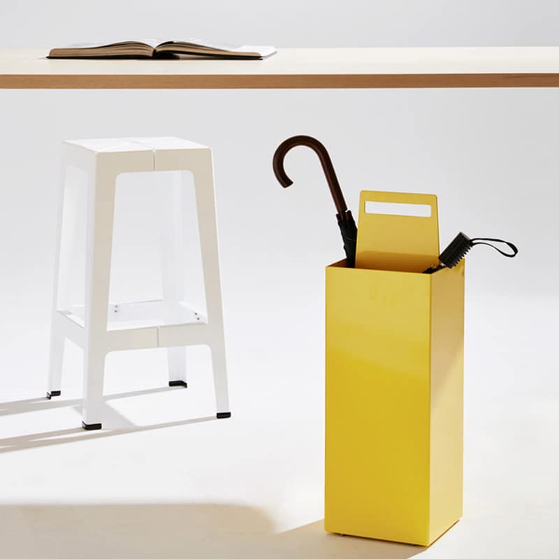 Porte-parapluie rectangulaire design moderne avec rangement compact