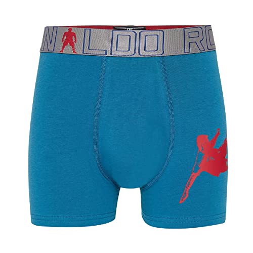 CR7 Boy's Travel Bag, Value 5-Pack Cotton Blend Trunks, Small age 4-6 Multicolor2