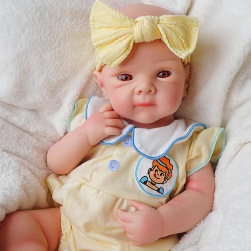 Muñeca Reborn de Silicona Realista para Niños 3+ miniatura 7