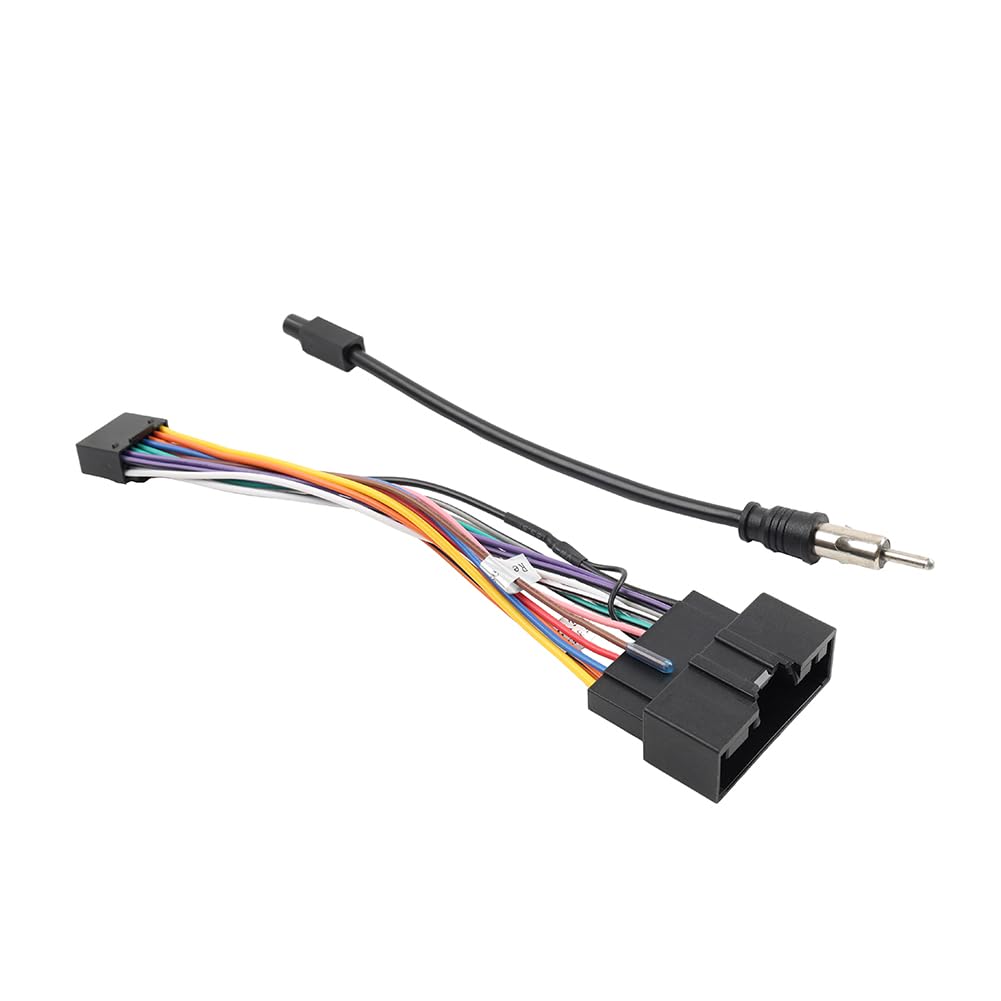 Cninba13 1 Set Antenna Adapter Plug Wiring Harness Cable Connector ABS For Ford F150 Truck 2013-2014