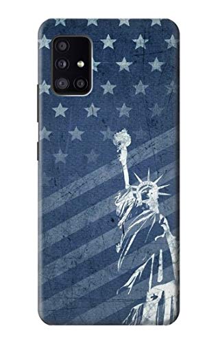 Etui Samsung Galaxy A41 coque de protection antichoc motif US drapeau liberty