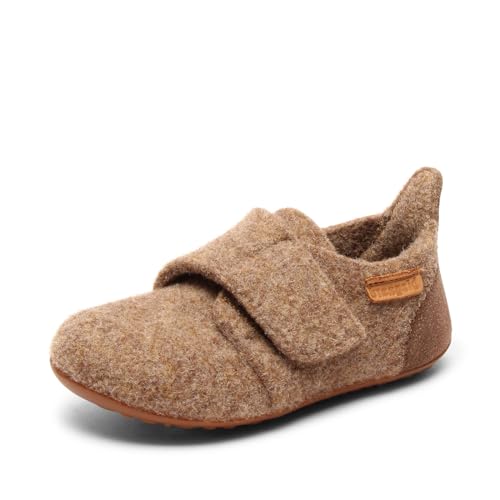 Bisgaard Unisex Kinder Wool Niedrige Hausschuhe, Camel, 30 EU