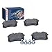 Price comparison product image Bosch BP617 Brake Pads - Rear Axle - ECE-R90 Certified - 1 Set of 4 Pads