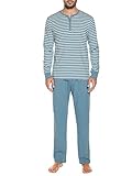 【Idealer Stil】: Sie können es als Pyjama, Hausanzug, Nachtwäsche, Sleepwear, Loungewear, Freizeitanzug ist angenehm. Bequeme Stoffe für maximale Entspannung des Körpers und garantiert optimales Schlafklima. Ideal als Pyjama zum Schlafen oder als gemütliche Homewear für Zuhause