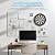 12 Pack Self-Adhesive Sound Proof Foam Panels for Walls 12"x12"x0.4" Fabric