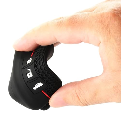 Coque clé voiture pour Mitsubishi Eclipse Cross étui silicone clé 2 boutons de rechange