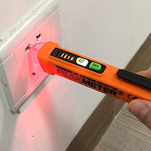 ULTECHNOVO Testador de TensÃ£o 12-1000 V Caneta Testador de TensÃ£o Com Sensibilidade AjustÃ¡vel Lan