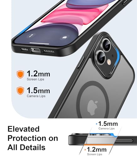 Sexymom SE-YD-FG-I11 PRO MAX-PINK Magnetic For Iphone 11 Case With Screen Protector - Wireless Charging Compatible,21Ft Military-Grade Drop Tested thumb #6
