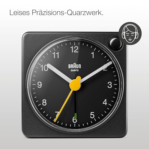 Analoges Reisewecker-Modell von Braun mit Schlummerfunktion