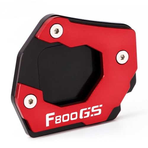 Plaque support béquille BMW F800GS pour stationner en camping et road trip