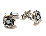 gemelos montblanc outlet De la marca Montblanc Montblanc Gemelos Cufflinks Star Steel MOP Rays 123809 Marca