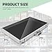 Card Show Display Case Large Aluminum Trade Show Display Case for Sports Cards/TCG/Jewelry Collection Silver 24 IN X 20 IN Premium Quality Durable Protection Perfect for Collectors (24