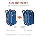 Amazon Basics Travel Backpack, Carry On Backpack, With Laptop Compartment, 40L Capacity, Expandable for 10% Extra Space, Backpack & Shoulder Bag Dual Use, 15.8
