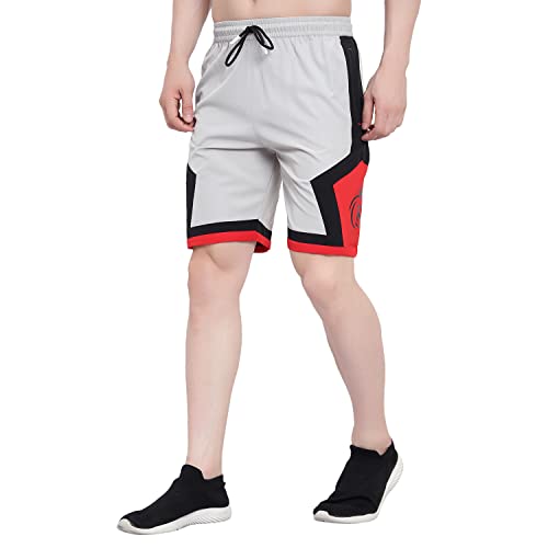 Image of BLUE STAR SHARK NS Lycra Sport Shorts for Men |Goa Shorts for Men | Running Shorts for Men | Regular Shorts for Men