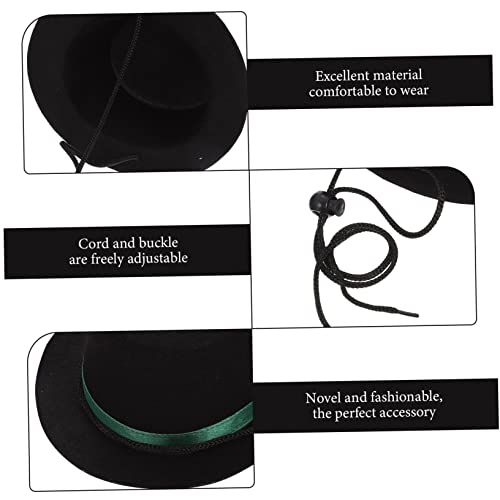 Kisangel 5pcs Sombrero de Disfraz para Perros y Gatos miniatura 2