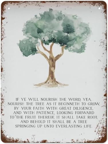 JOJIUART Book Of Mormon Wall Art Decor