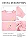 Magic Kingdom Sweatshirt Women Embroidered Princess Sweater Cute Fairy Shirt Family Vacation Castle Graphic Top Pink