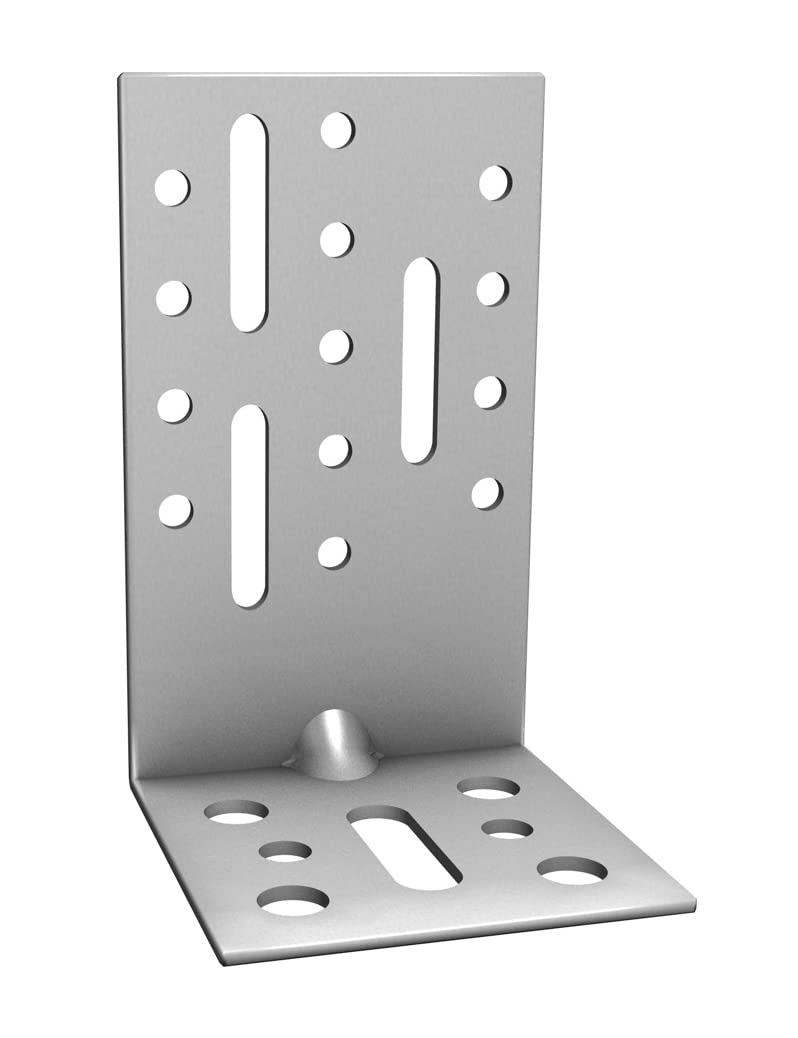 Pollmann®Baubeschläge 4757100 Montagewinkel MWF 100 x 60 x 60 x 2,5 mm 50 Stück