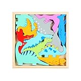 Expérience de lien partagé : avec le puzzle animal en bois, les familles profitent d'un jeu collaboratif qui crée des liens émotionnels plus forts, générant du plaisir à surmonter les défis ensemble et faisant de l'éducation une source de lien et de rire.